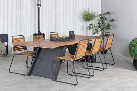 chaise de jardin et terrasse en bois massif pas cher